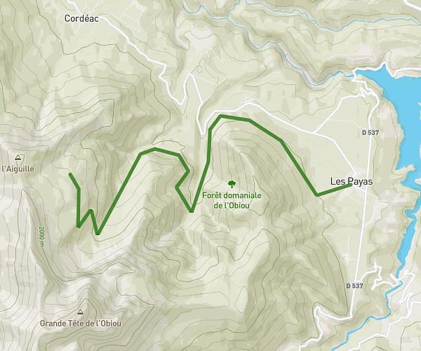 GRP de l'obiou 1er étape