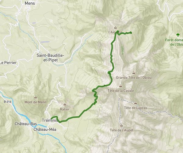 GRP de l'obiou 2e étape