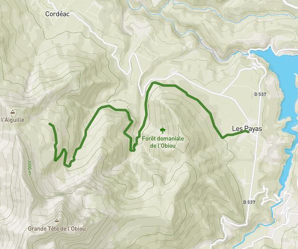 GRP de l'obiou 1er étape