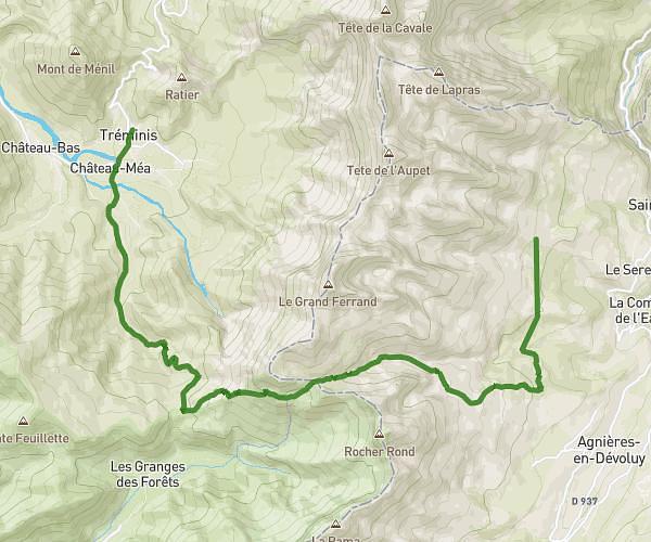 GRP de l'obiou 3e étape