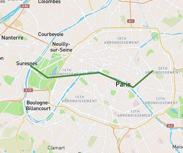 Menilmontant - Suresnes