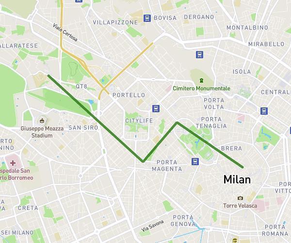 Da Lampugnano a Piazza Scala