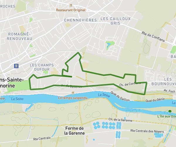 7km - sans sente