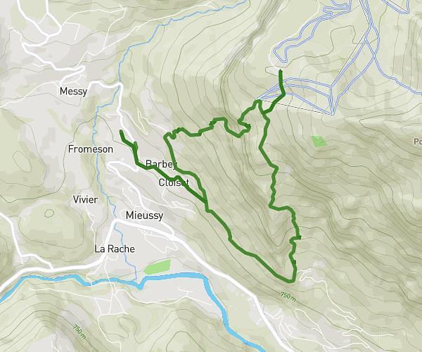 Mieussy roche pallud puis roche pallud mieussy par grotte du jourdy