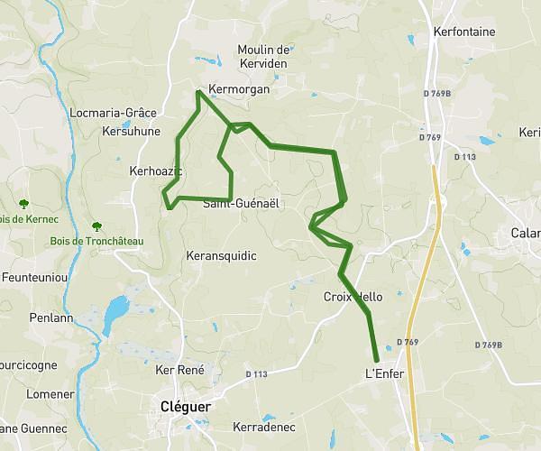 croix hello Loguenerc'h collogodec moustoir st Guenael