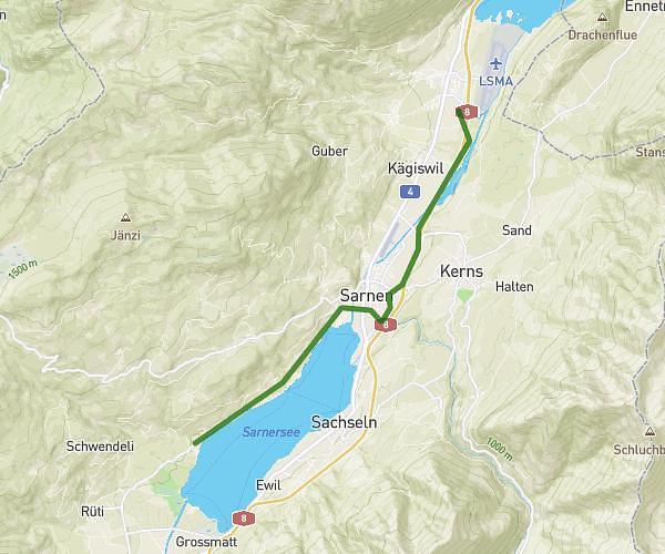 Lauf 12km / Alpnach - Oberwilen