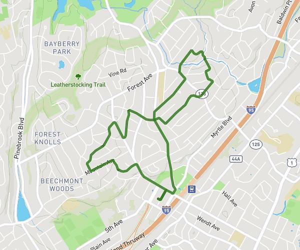 Mount Larchmont to Brook