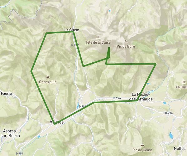 trek en Buech 4 jours