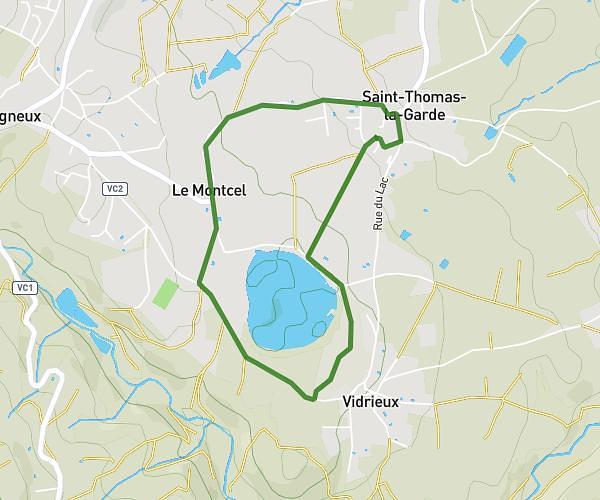 Tour d'étang