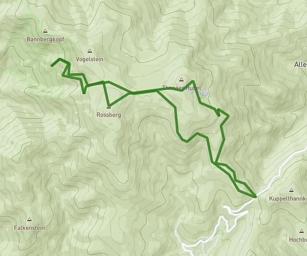 Boucle Col du Hundsruck - Fuchsfelsen