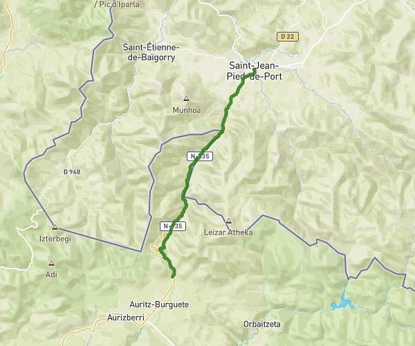 2023 05 29 St Jean Pied de Port - Ronceveaux