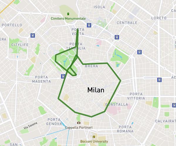 Running Milan
