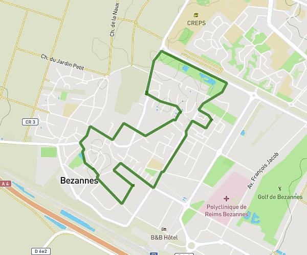 10km bezannes