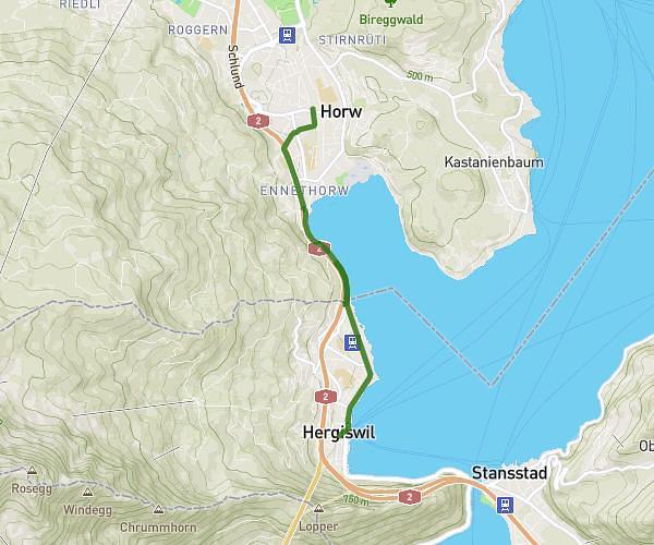 Tempolauf 35 Min. Hergiswil- Kriens-Horw