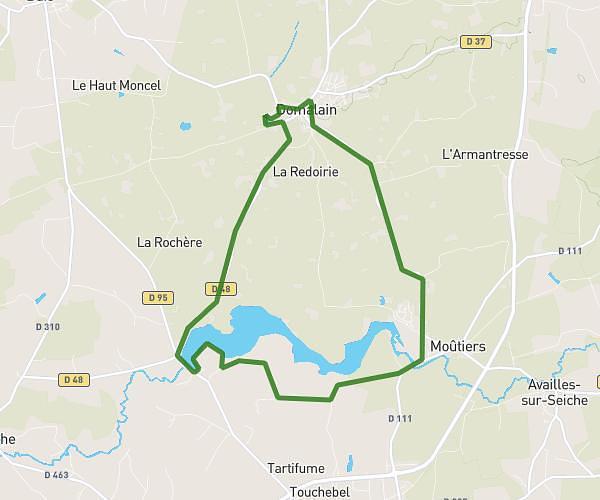 Course NDL 14 kms par carcraon et moutiers