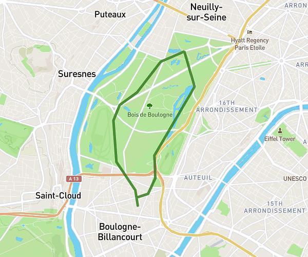 10km bois
