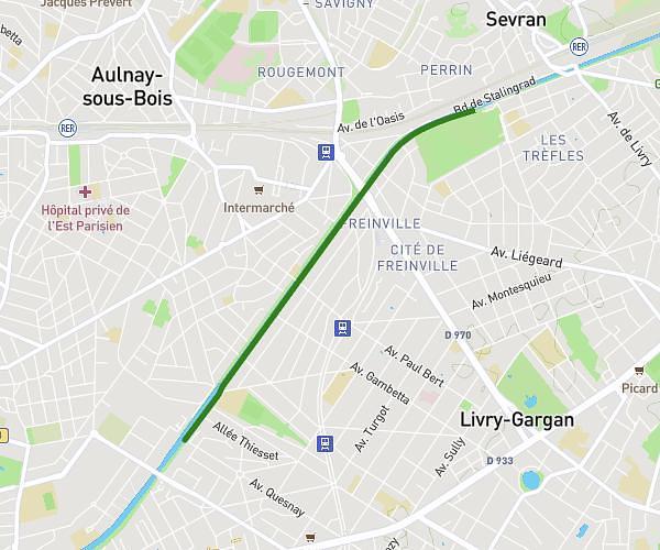 Canal de l'Ourcq 5k