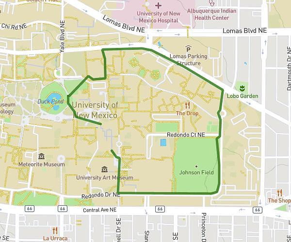 Halfway Around Campus