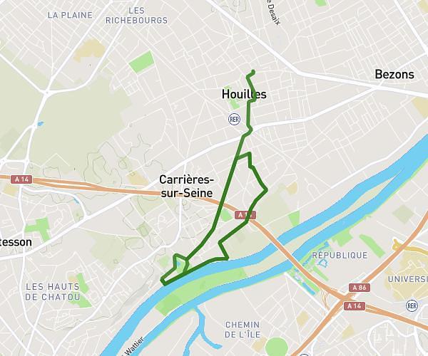 10 km houilles