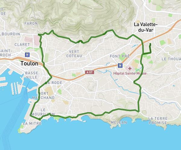 Mourillon corniche