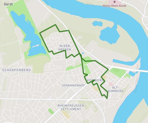 Rundweg Haesen Homberg