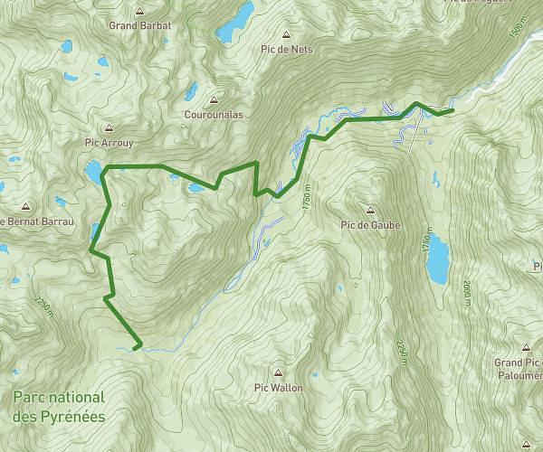 Circuit des lacs - Etape 1