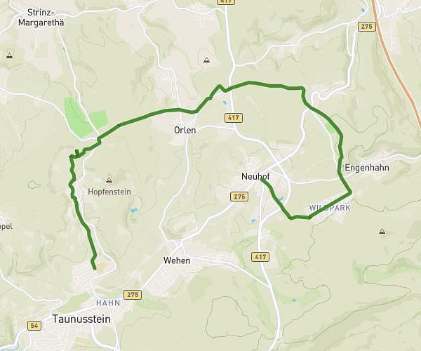 Neuhof/Hambach/Hahn optional Neuhof Halbmaraton Trainingsrunde