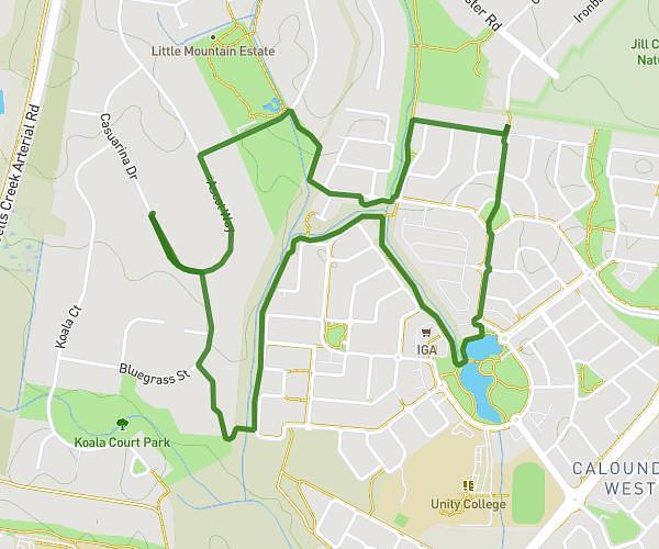 5km short birst bike ride