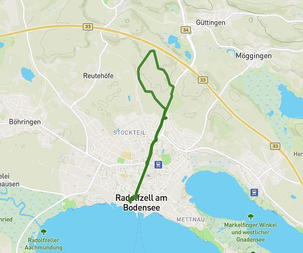 Wald Lauf 8,1km