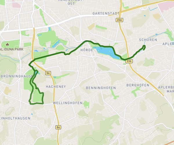 Rombergpark 1,0 Runden