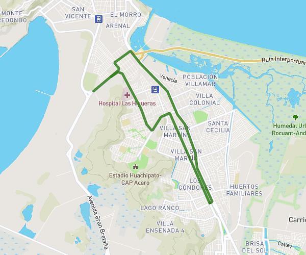 10km para volver