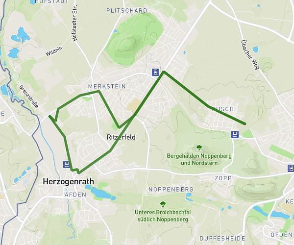 Vorschlag sonntags 11,5 km