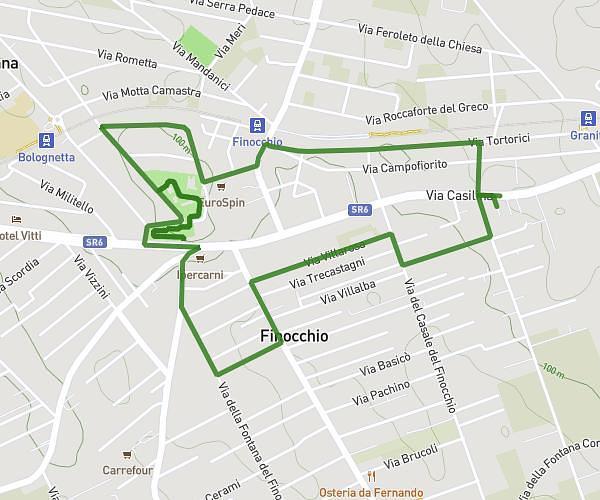 4 km finocchio