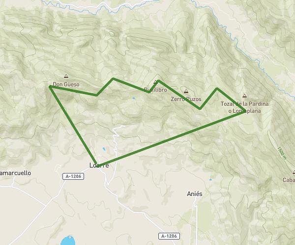 Recorrido sierra