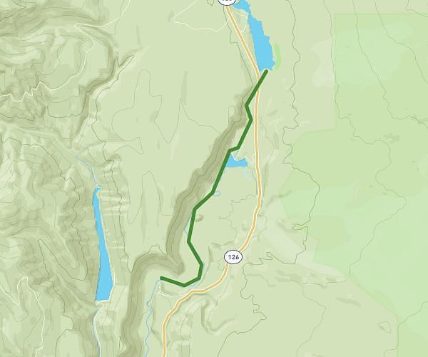Clear lake to tamolitch blue pool