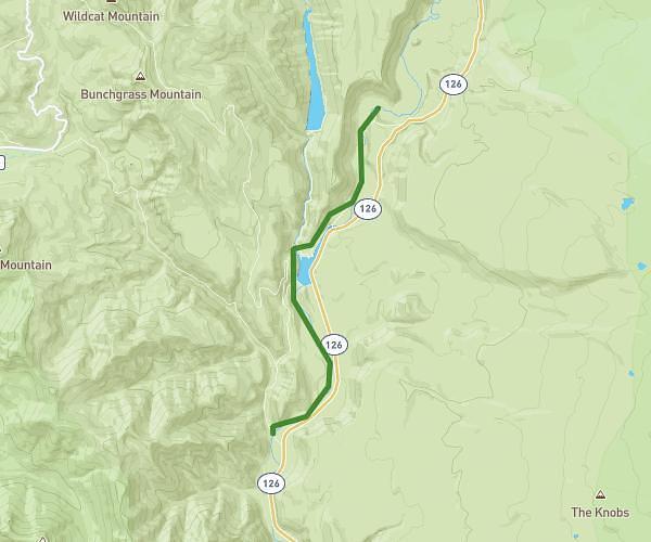 Tamolitch to deer creek