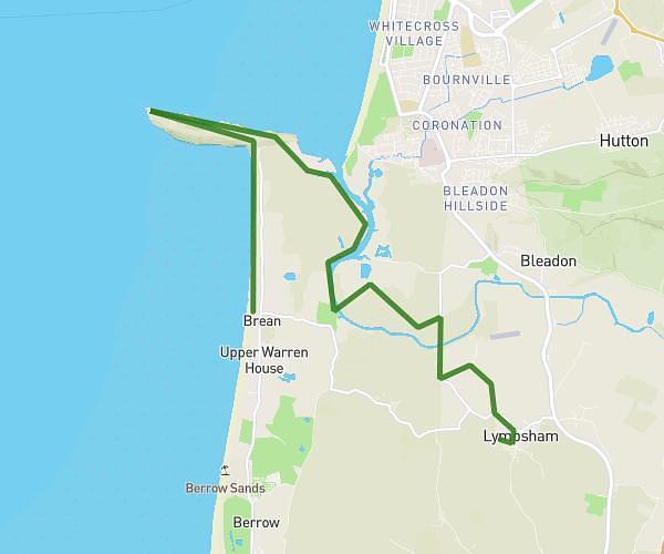 Brean without uphill