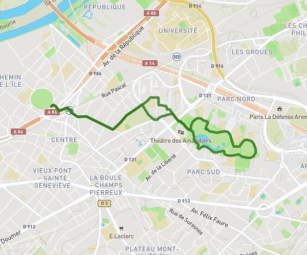 course nanterre