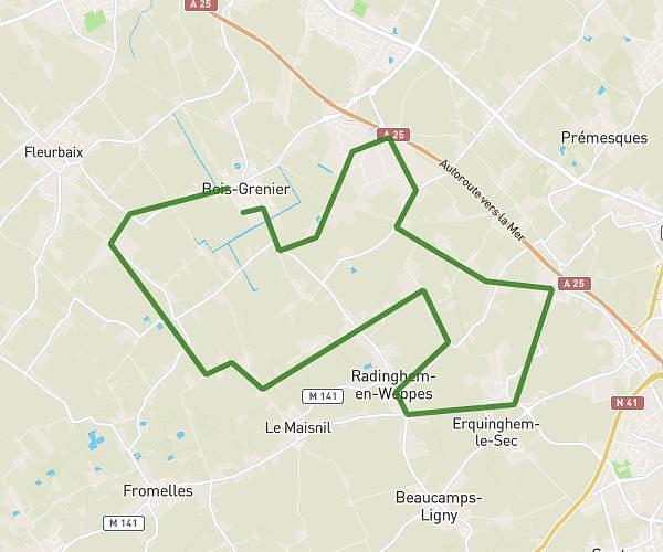 Parcours 25 km