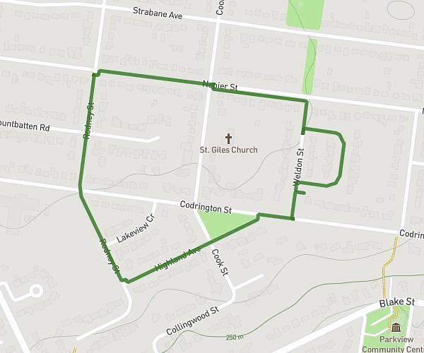 1.5k block walk