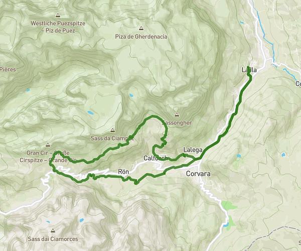 La Villa - Passo Gardena e ritorno