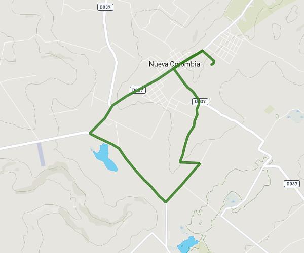 10 Km - 1 Steigung