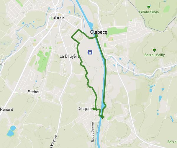 autour du canal à Clabecq