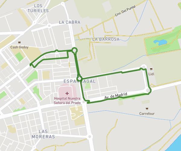 Parcours Talavera