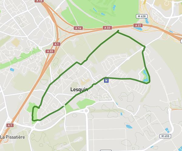 Tour Lesquin 7km