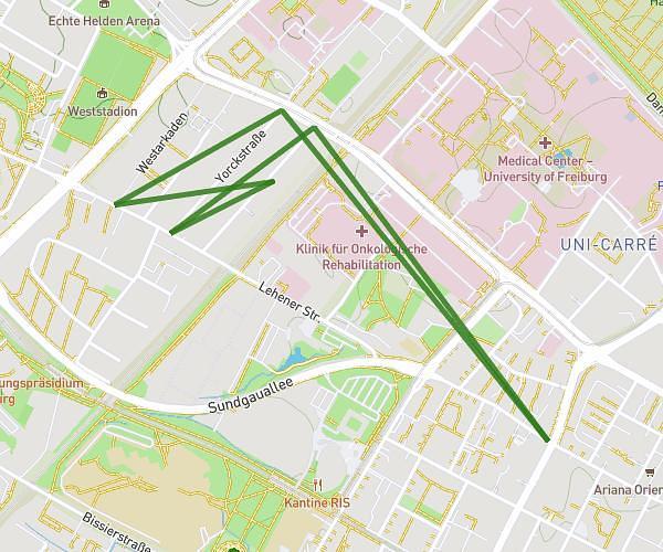 Laufstrecke 16.07.