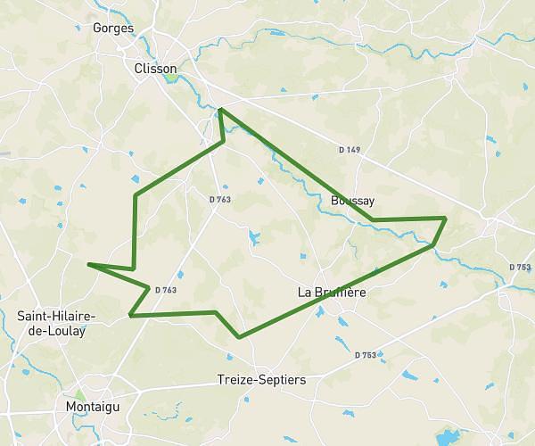Parcours essai 50 km