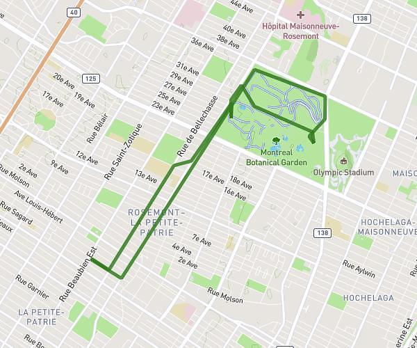11 km from Ian's house