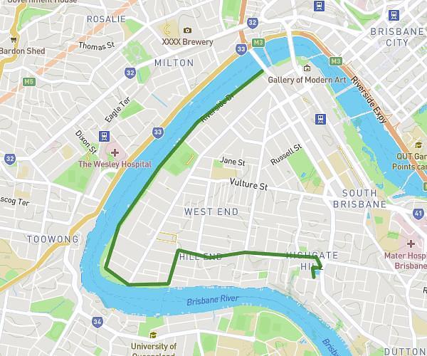 11km walk