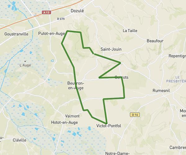 Chapelle-Gerrots-Coquerel-Beuvron-Bois Dozulé